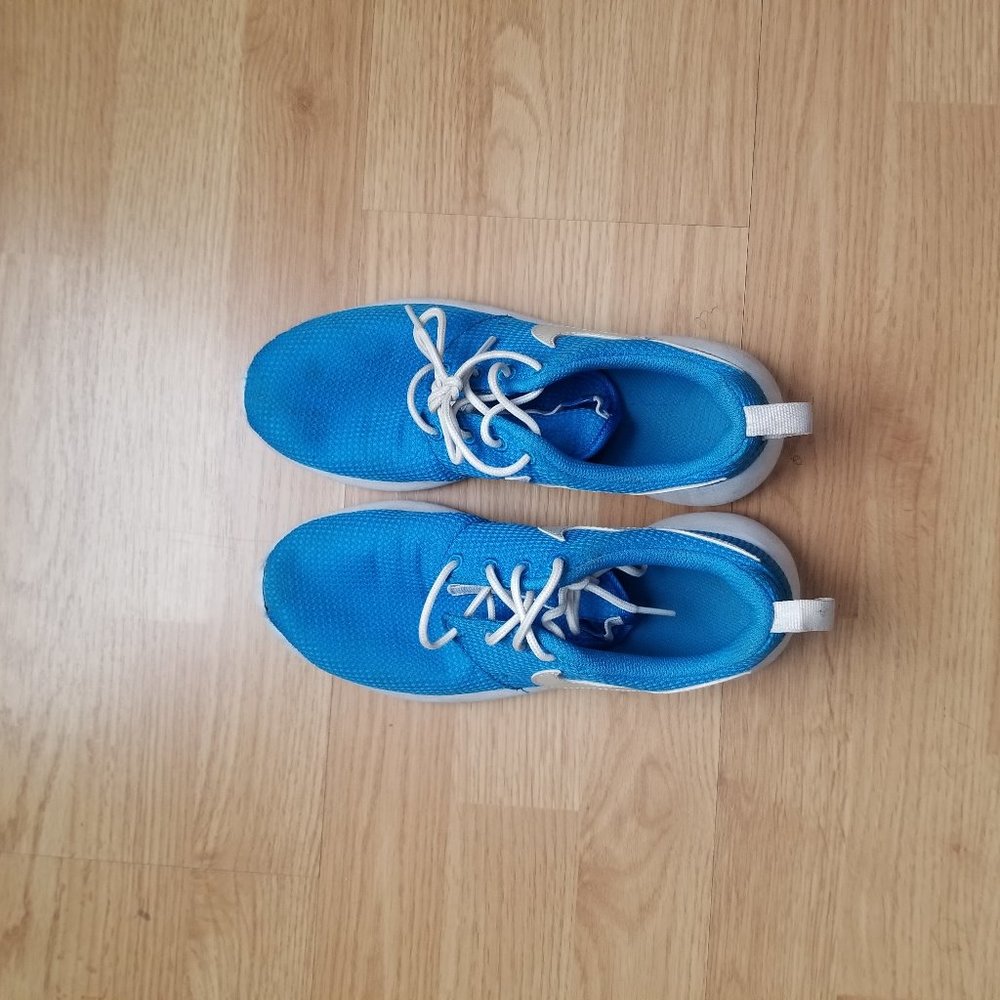 Blue Nike Sneakers